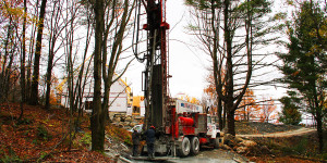 Well drilling in Thetford Mines