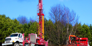 Artesian well drilling in St-Georges de Beauce
