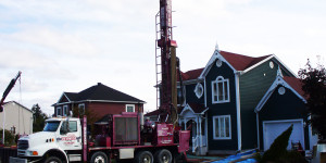 Forage d'un puits artésien à Sherbrooke