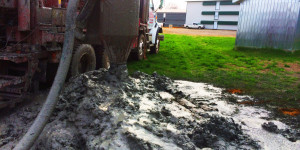 Forage d'un puits artésien au Lac Mégantic